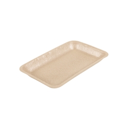 Meat Tray Brown 225x138x22MM