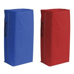 TTS Plastified Bag With Zip Blue 120 Litre