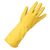 KeepCLEAN Rubber Extra Household Gloves Pair Yellow