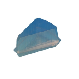 Patipack Cake Wedge with Hinged Lid Clear 162x135x80MM