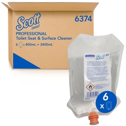 Scott Toilet Seat and Surface Cleaner Clear 400ML