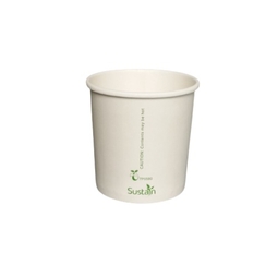 Sustain Soup Cup White 12OZ