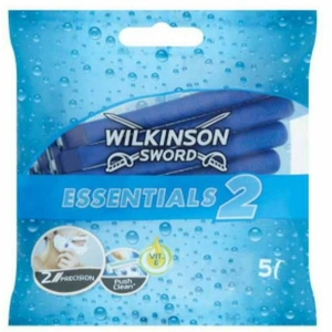 Wilkinson Sword Essentials 2 Men's Disposable Razors (Pack 5)