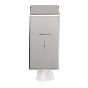 Kimberly-Clark Professional Folded Toilet Tissue Dispenser Stainless Steel