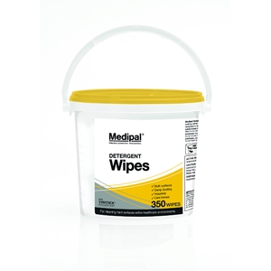Medipal Detergent Wipes 350 Wipe Bucket