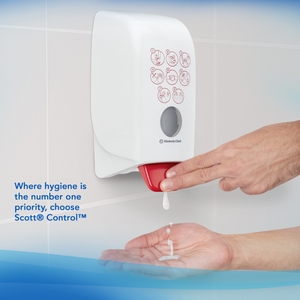 Scott Control Alcohol Foam Hand Sanitiser Cassette Clear 1 Litre