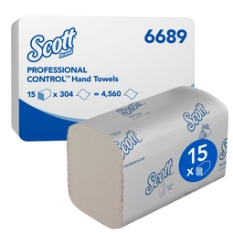 Scott Control Interfold Hand Towels White