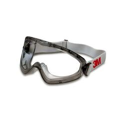 3M Safety Goggles 2890 Series Indirect Vented Anti-Scratch / Anti-Fog Clear Polycarbonate Lens 2890