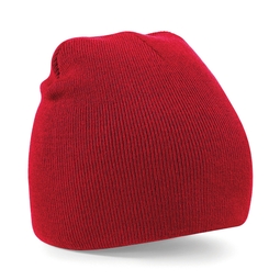 Beechfield Pull On Beanie Red