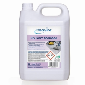 Cleanline Dry Foam Shampoo 5 Litre