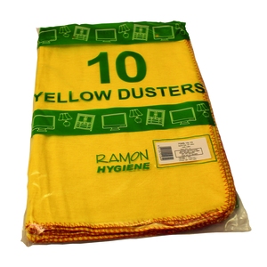 Standard Quality Yellow Dusters Yellow