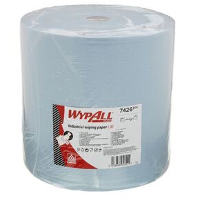 WypAll Industrial Wiping Paper L30 Jumbo Roll Blue