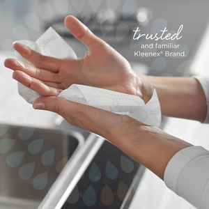 Kleenex Folded Hand Towels Interfolded White