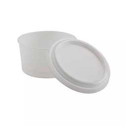 Disposable Denture Pots with Lid 250ML