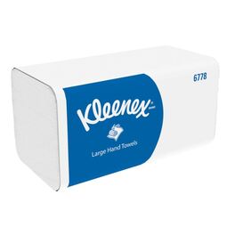 Kleenex Folded Hand Towels White Large