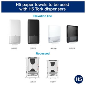 Tork PeakServe Continuous Paper Hand Towel H5 White 410 Sheet