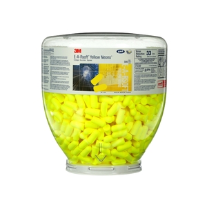 3M E-A-R E-A-Rsoft Earplugs 36 dB, Refill Bottle PD-01-002 Yellow Neons (Pair)