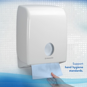 Scott Control Folded Hand Towels Interfolded Blue Medium