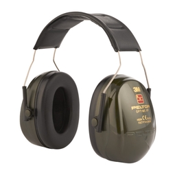3M PELTOR Optime II Earmuffs 31 dB Headband H520A-407-GQ Green