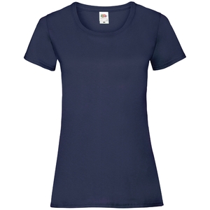 Fruit of the Loom Womens T-Shirt Navy