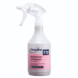 Cleanline T12 Deodouriser & Freshener Trigger Bottle 750ML