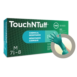 Ansell TouchNTuff 92-600 Nitrile Glove Green