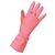 KeepCLEAN Rubber Extra Household Gloves Pair Pink
