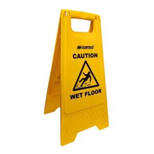 Caution Wet Floor Sign Yellow