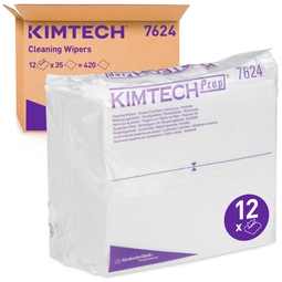 Kimtech Pure Cleaning Wipers White