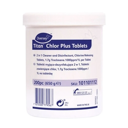 Diversey Titan Chlor Plus Tabs 200 Tablets