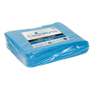 CleanWorks Heavy Weight Cloth Blue 49x38CM