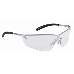 Bolle Silium Metal Frame Safety Spectacles Clear Lens