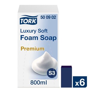 Tork Luxury Soft Foam Soap S3 800ML