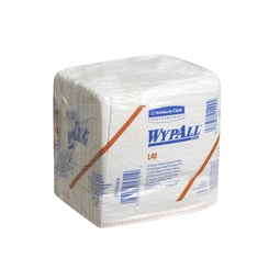 Wypall L40 Wipers Folded White
