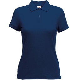 Fruit of the Loom Womens Polo Navy