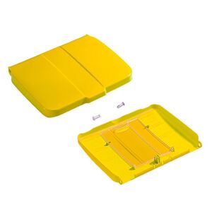 TTS Lid Bag Holder with Check-List Holder Yellow