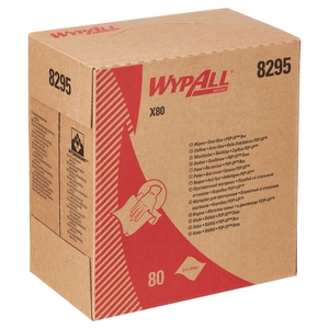 WypAll X80 Cloths Pop-Up Box Steel Blue