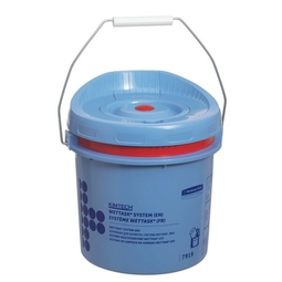 Kimtech Wettask Roll Wiper Dispenser Bucket Blue