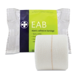 Elastic Adhesive Bandage White 5CMx4.5M