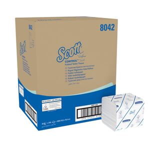 Scott Control Folded Toilet Tissue Bulk Pack White