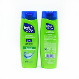 Wash & Go 2 in 1 Shampoo & Conditioner 200ML