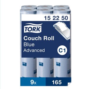 Tork Perforated Couch Roll C1 Blue 54.45M