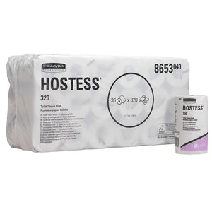 Hostess Toilet Tissue Rolls White
