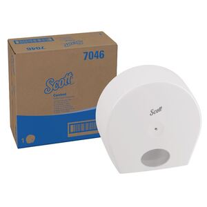 Scott Control Toilet Tissue Dispenser Centrefeed Roll White