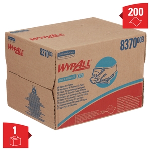 WypAll X60 Cloths Brag Box Blue