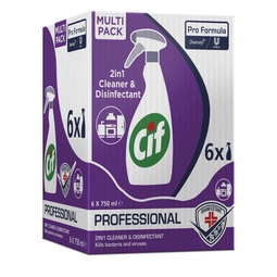 Cif Pro Formula Safeguard 2in1 Cleaner Disinfectant 750ML (Case 6)