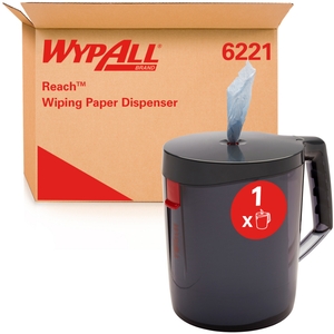 WypAll Reach Portable Dispenser Black