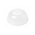 Sustain Domed Lid with Hole Clear 10-20OZ