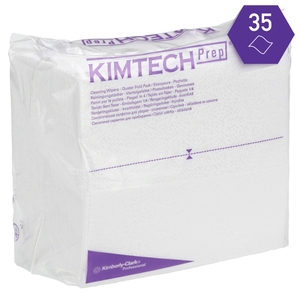 Kimtech Pure Cleaning Wipers White