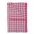 Robert Scott Tea Towel Coloured Check Red 68x43CM